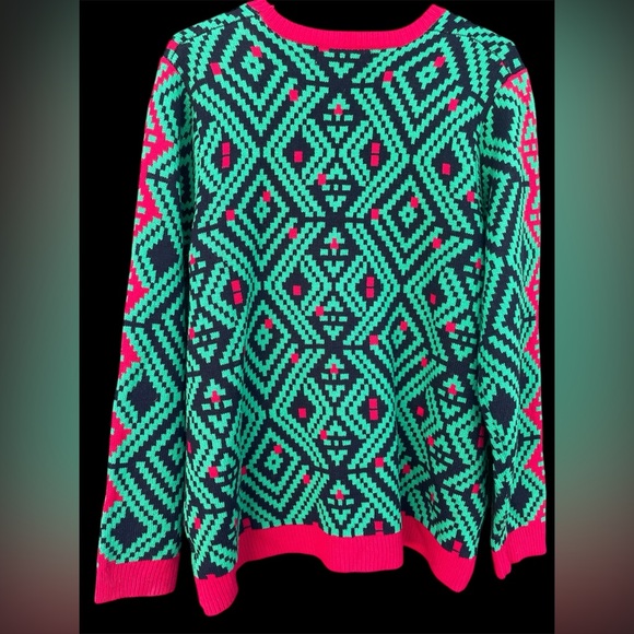 Cool Llama Christmas Sweater - Picture 2 of 6